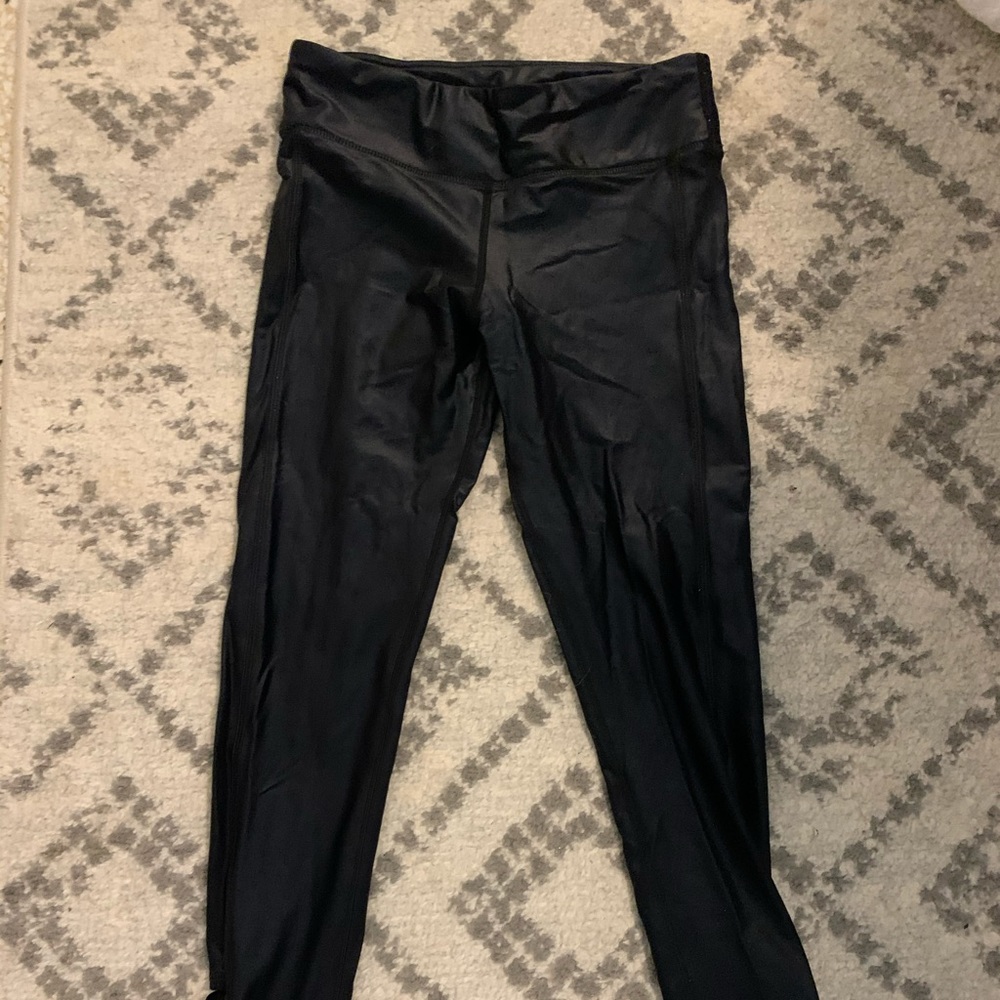 Carbon 38 faux leather leggings